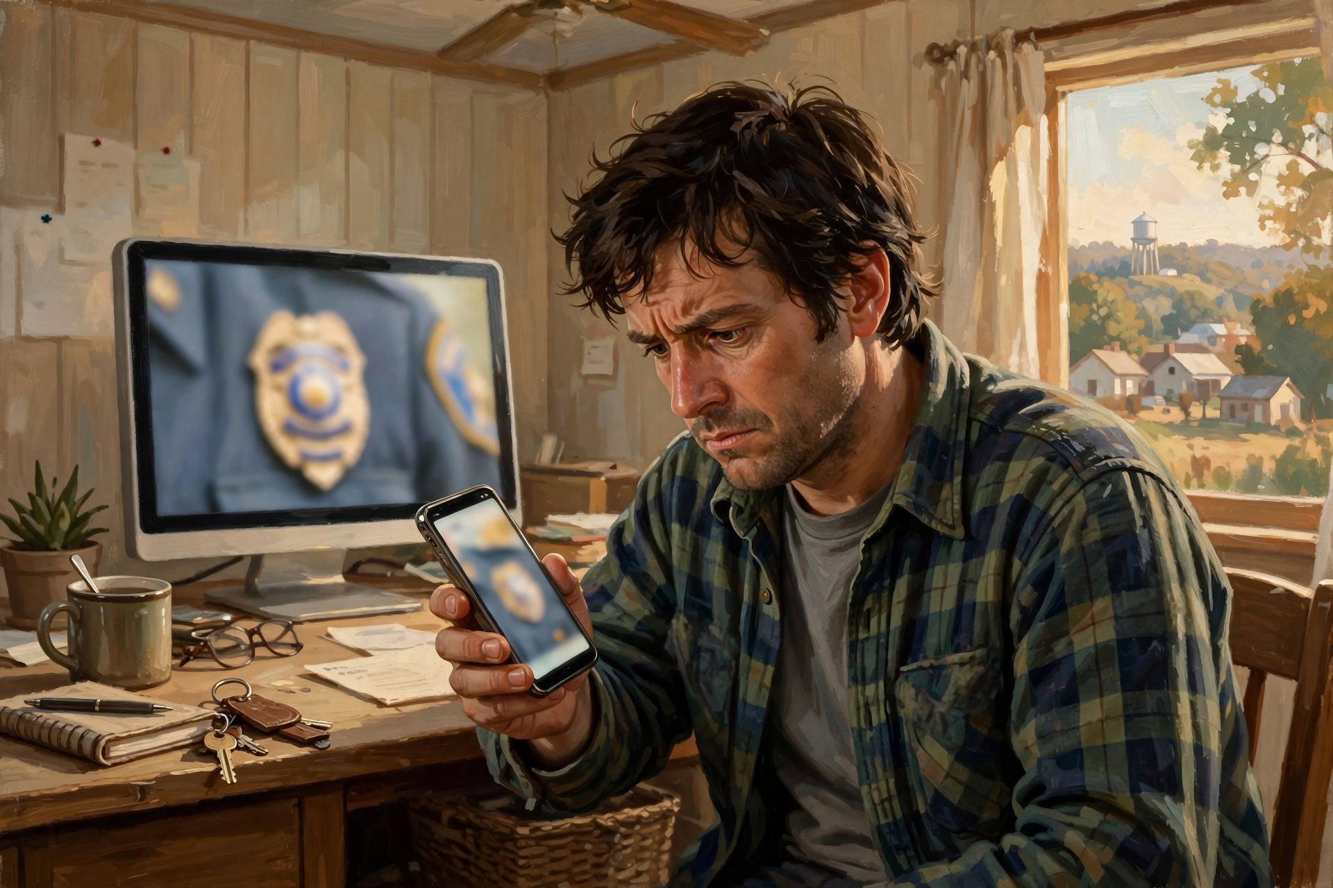 Illustration for 🚨 Fake Cops, Made by AI