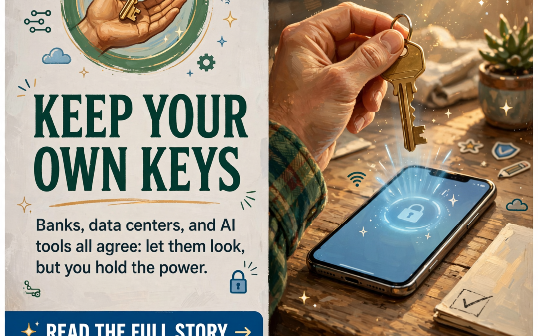 π Keep Your Own Keys: What This Week’s AI News Means for the Valley