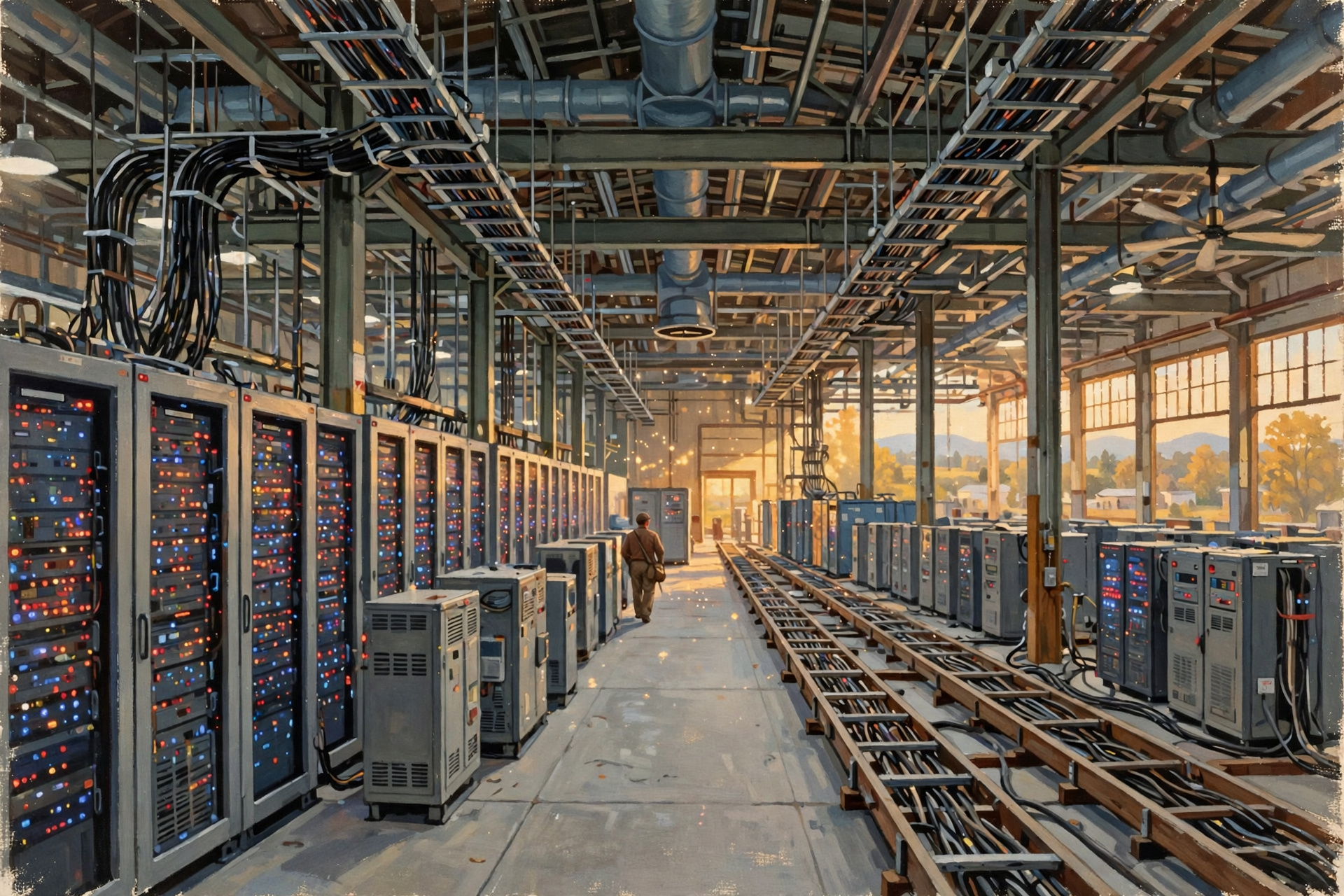 Illustration for 🏭 A Look Inside a Data Center on Our Same Power Line