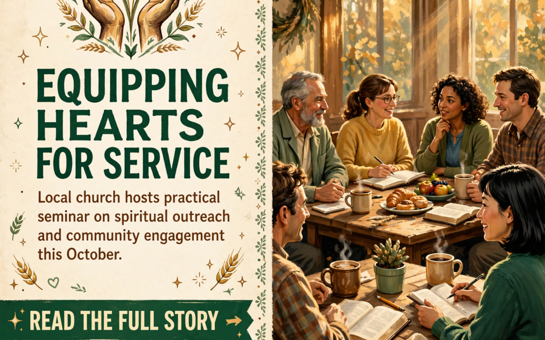 🌾 Kingdom Harvest Seminar Comes to Fredonia Church of God on October 24th
