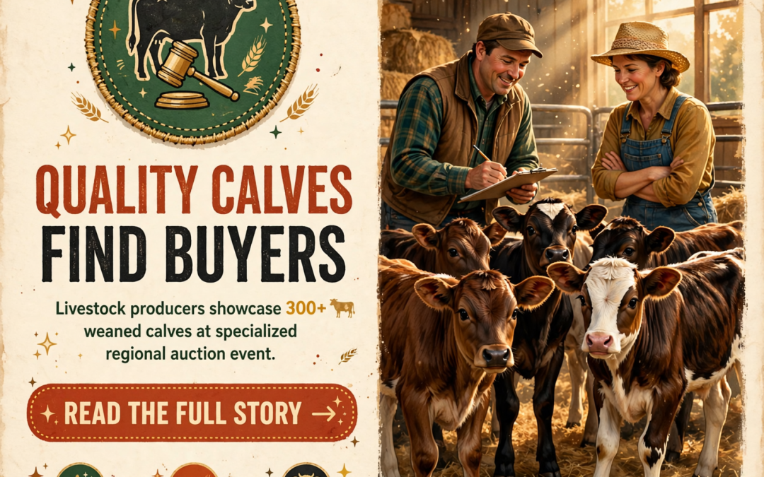🐮 Morris Bros Stockyard Weaned Program Calf Sale Set for November 2nd