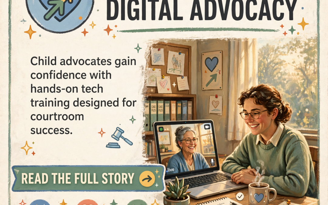 💙 CASA of the Sequatchie Valley Hosts Tech & Tactics Lab for Volunteer Advocates