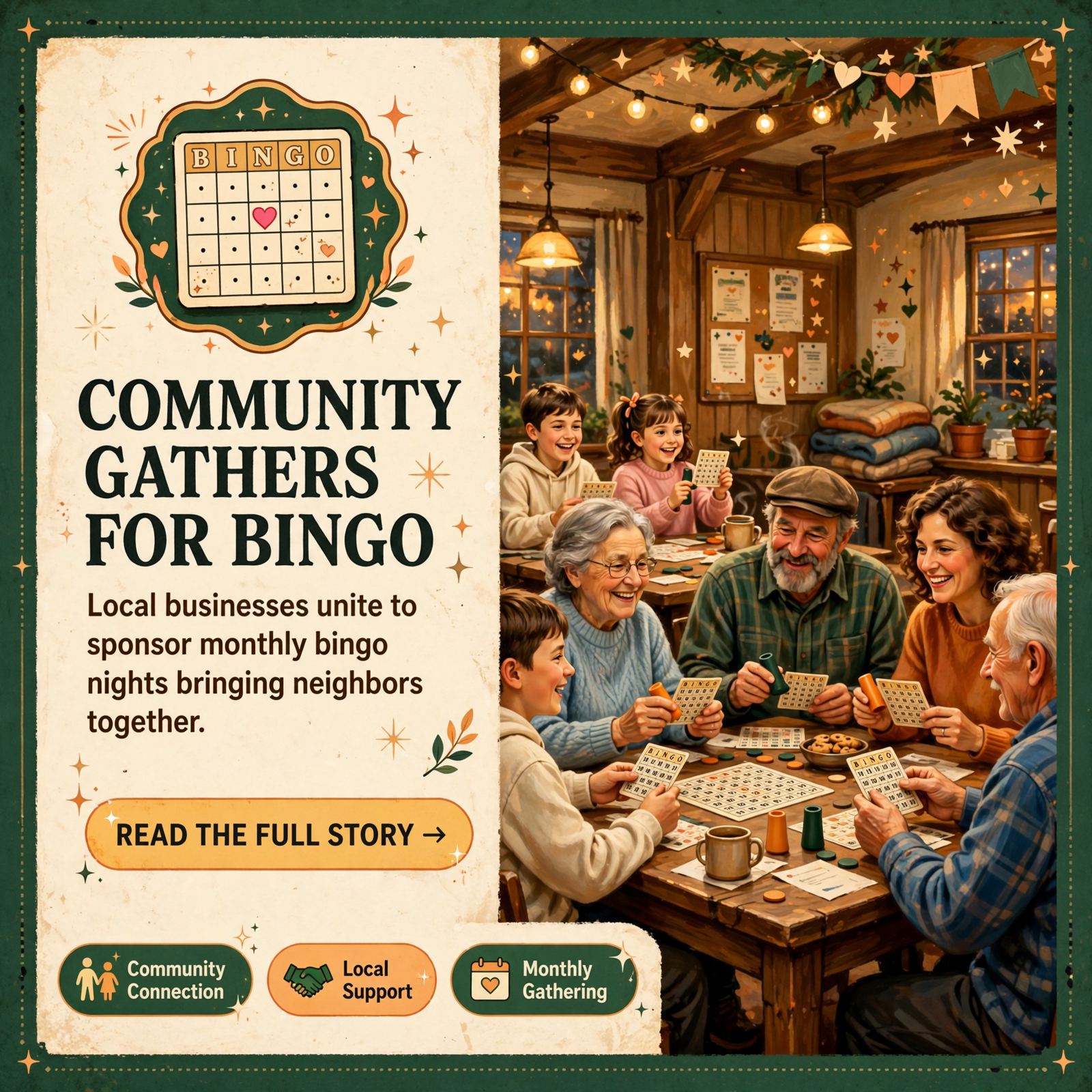 Featured image for "🎲 Community Bingo Nights Seek Local Business Support"