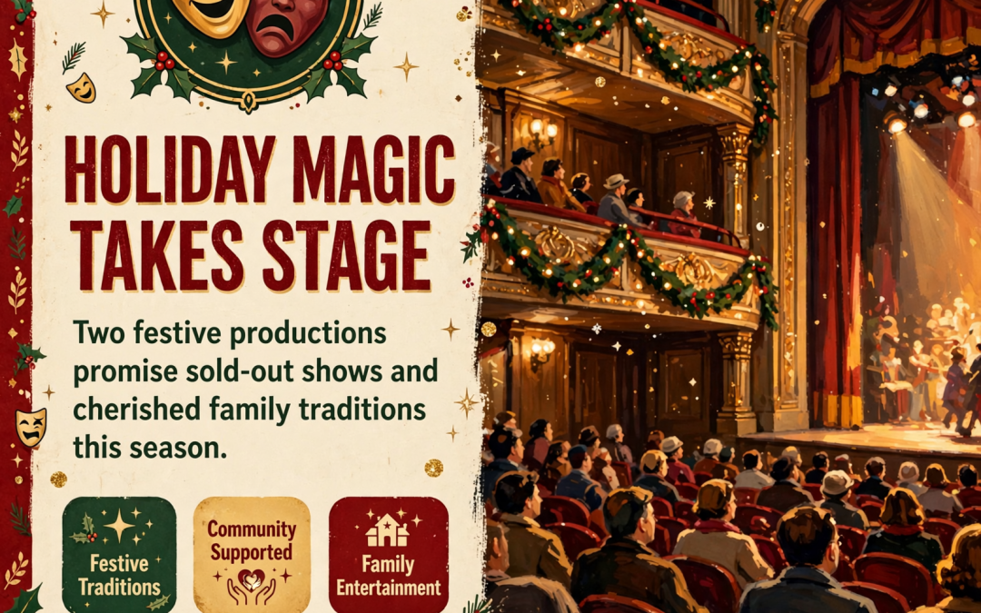 🎭 Two Holiday Productions Coming to Cumberland County Playhouse – Tickets on Sale Now