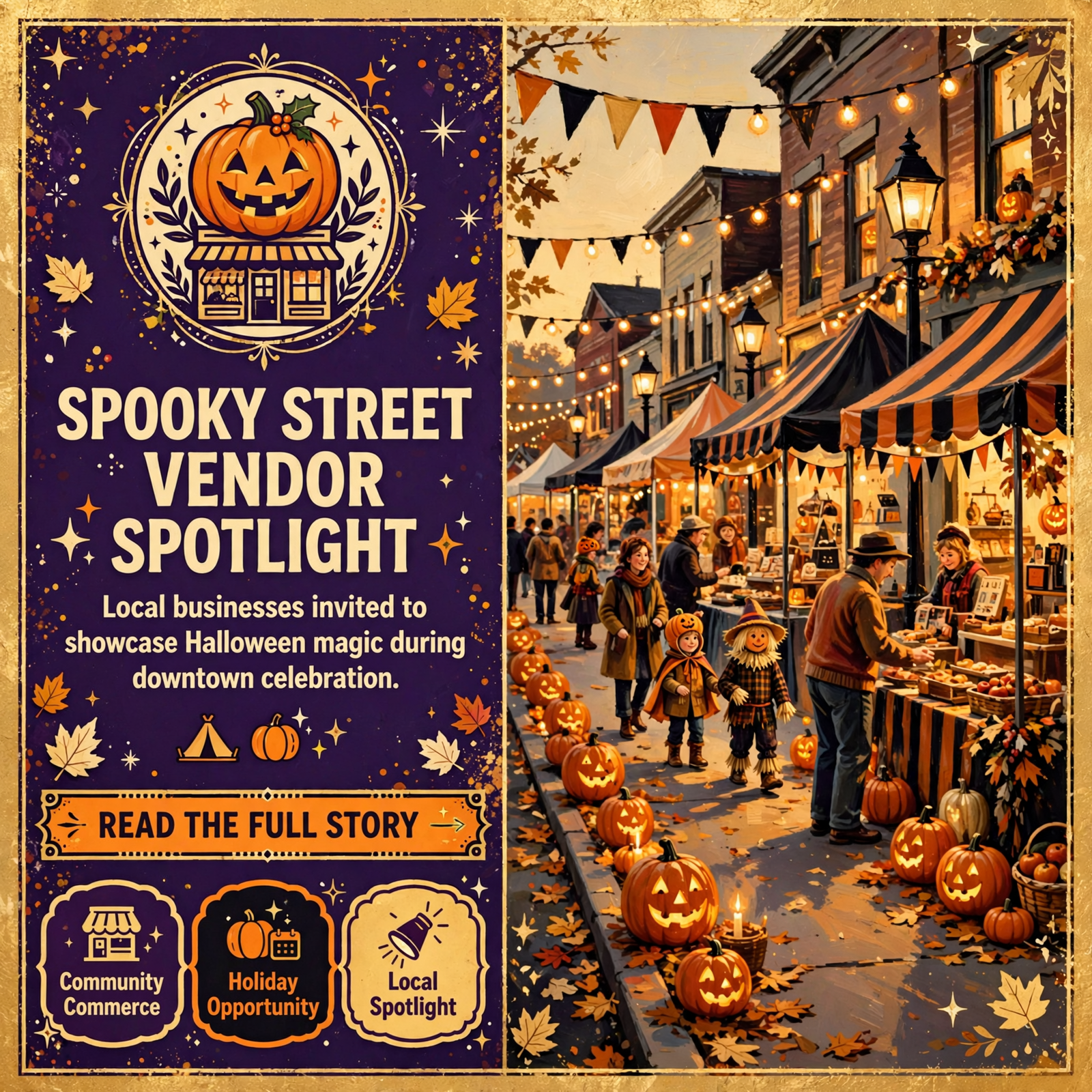 Featured image for "🎃 Vendor Applications Open for Boo on Main in Crossville"
