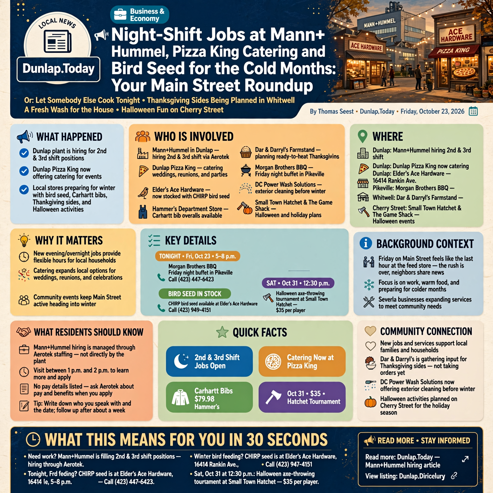 Story infographic