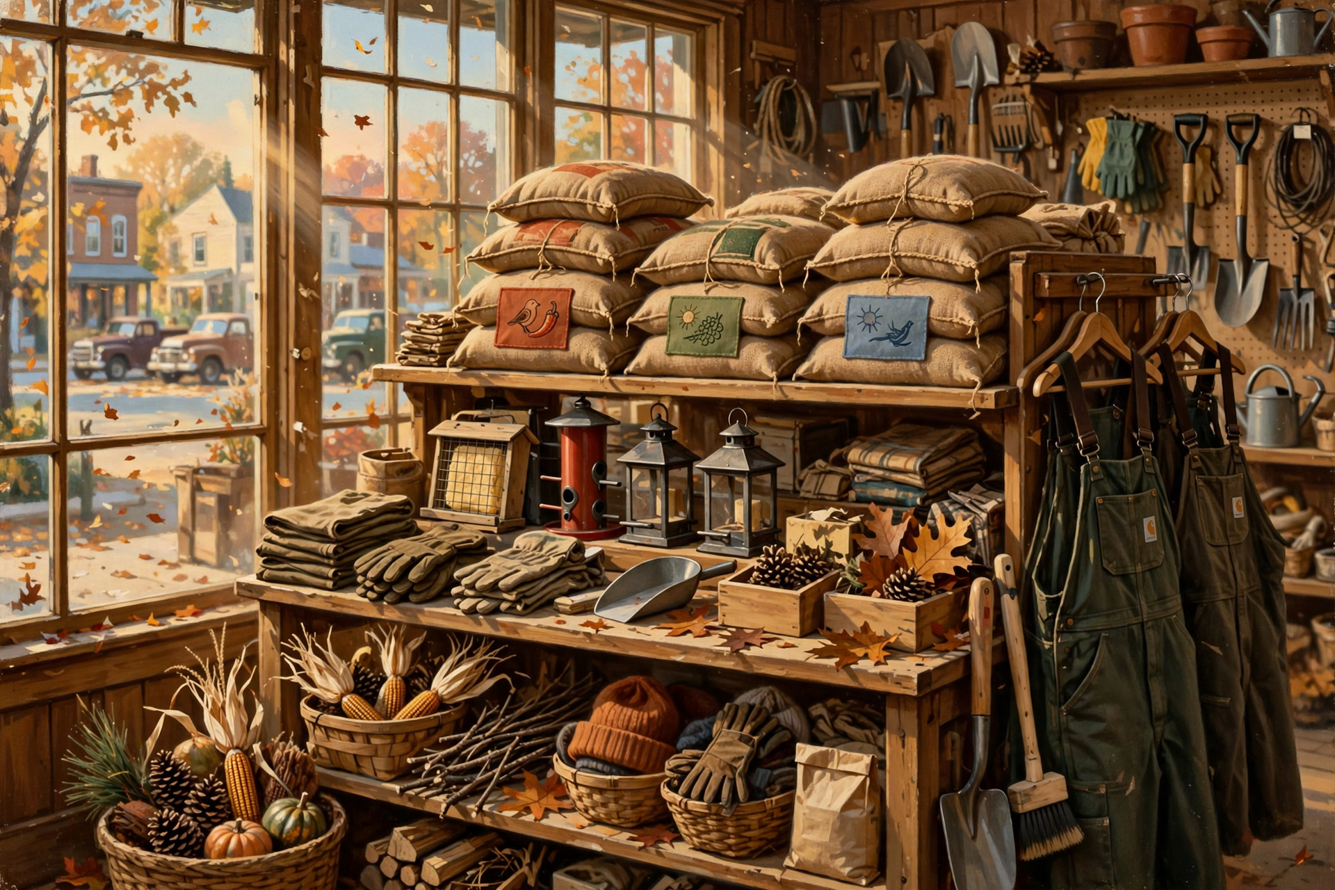 Illustration for 🐦 Ready for the Cold: Bird Seed in Dunlap, Carhartt Bibs in South Pittsburg