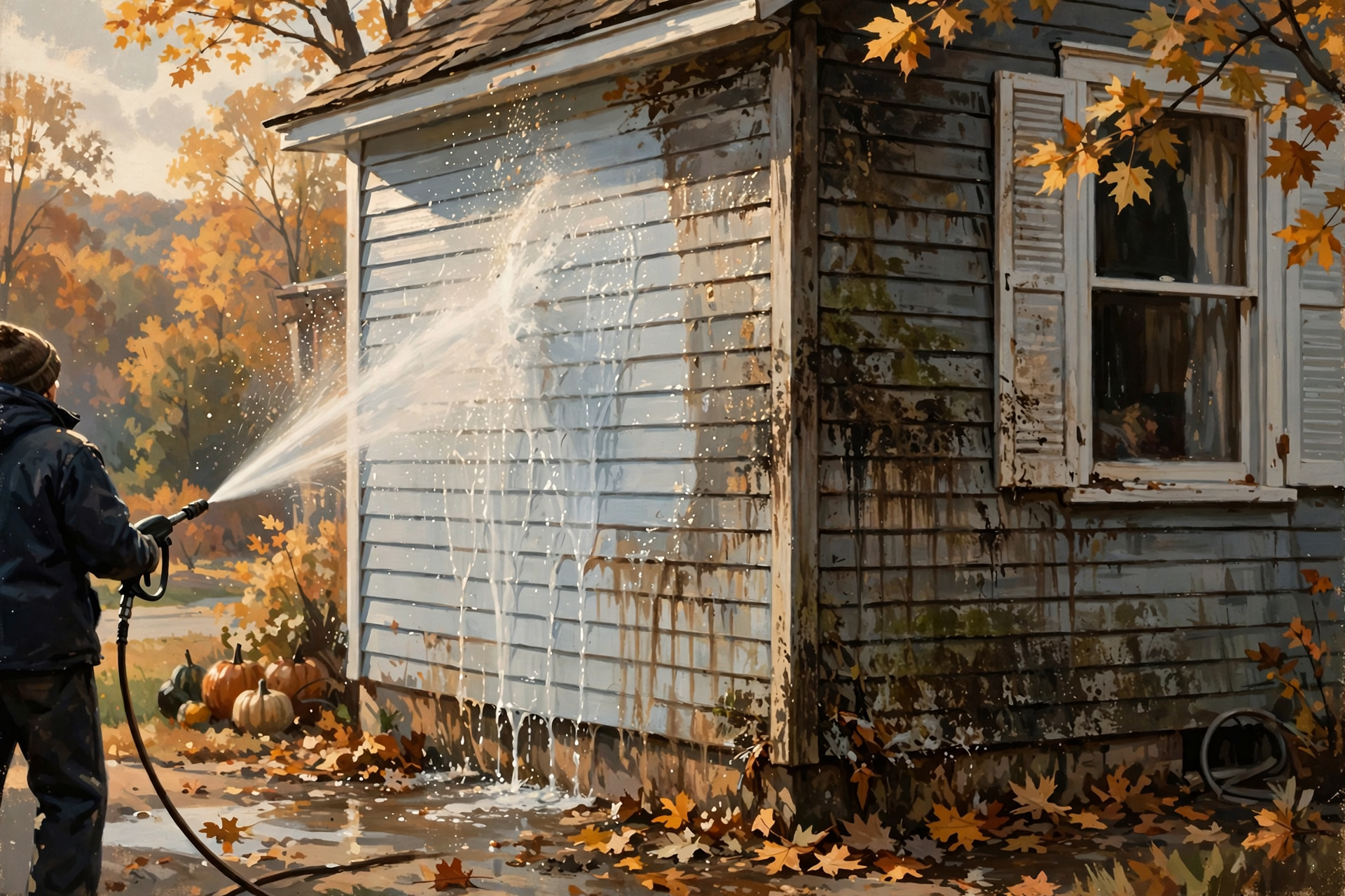 Illustration for 🧽 A Fresh Face for the House: DC Power Wash Solutions