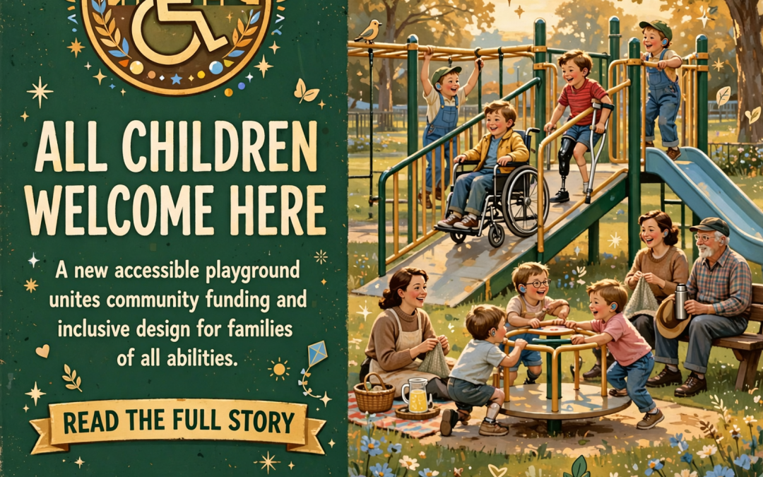 🎉 Crossville Breaks Ground on Inclusive Playground Project at Centennial Park