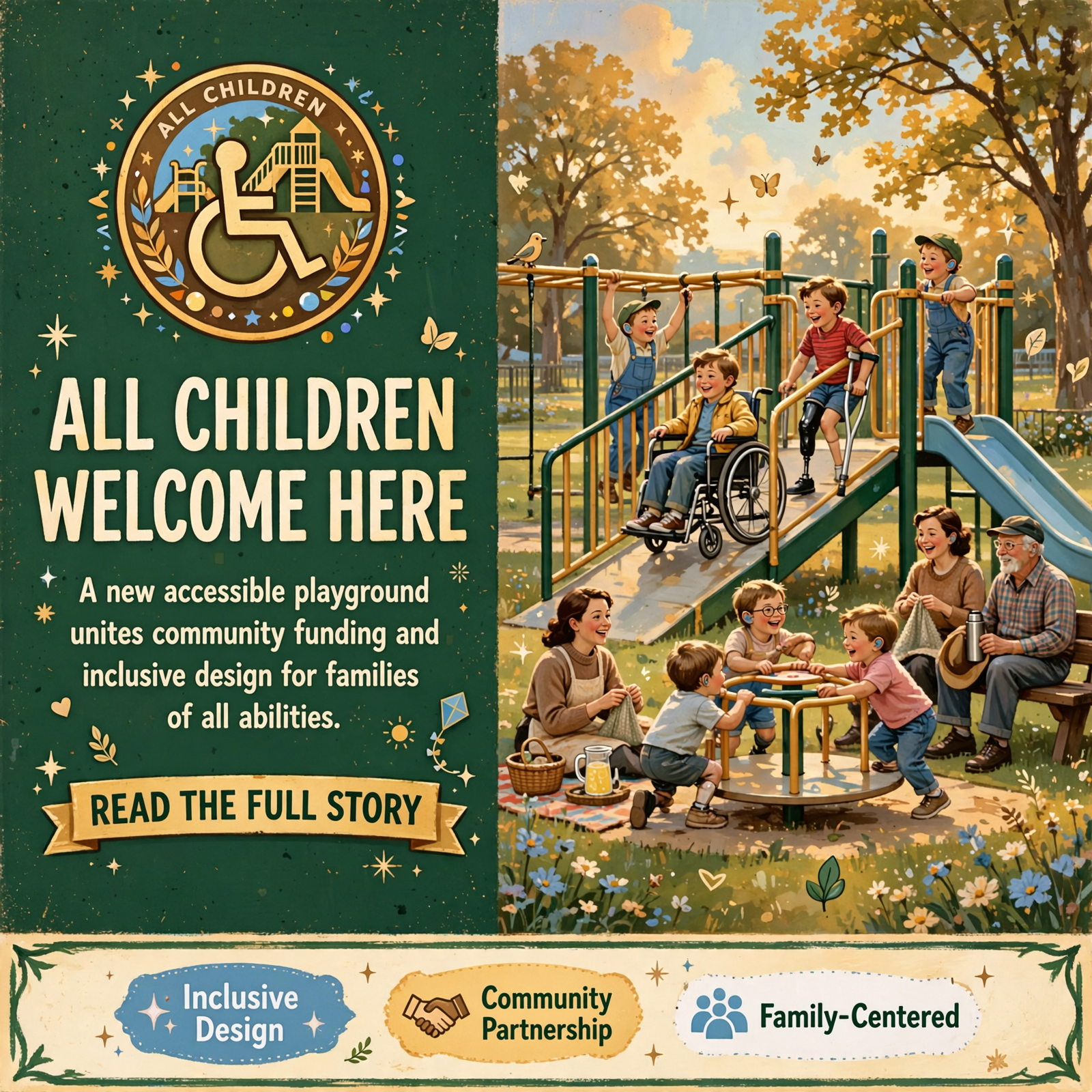 Featured image for "🎉 Crossville Breaks Ground on Inclusive Playground Project at Centennial Park"