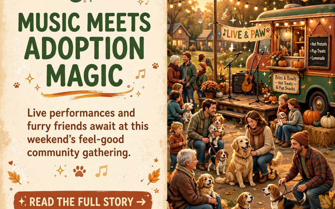 🎵 Free Concert & Pet Adoptions Come to Ales & Tails This Weekend in Crossville