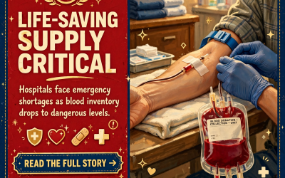 🩸 MEDIC Regional Blood Center Urgently Needs O-Negative and O-Positive Donations