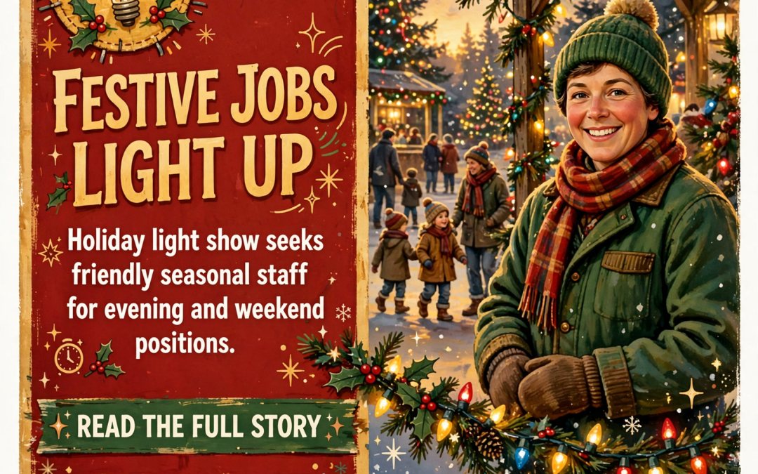 🎄 Upper Cumberland Lights Hiring Seasonal Staff for Holiday Show in Cookeville