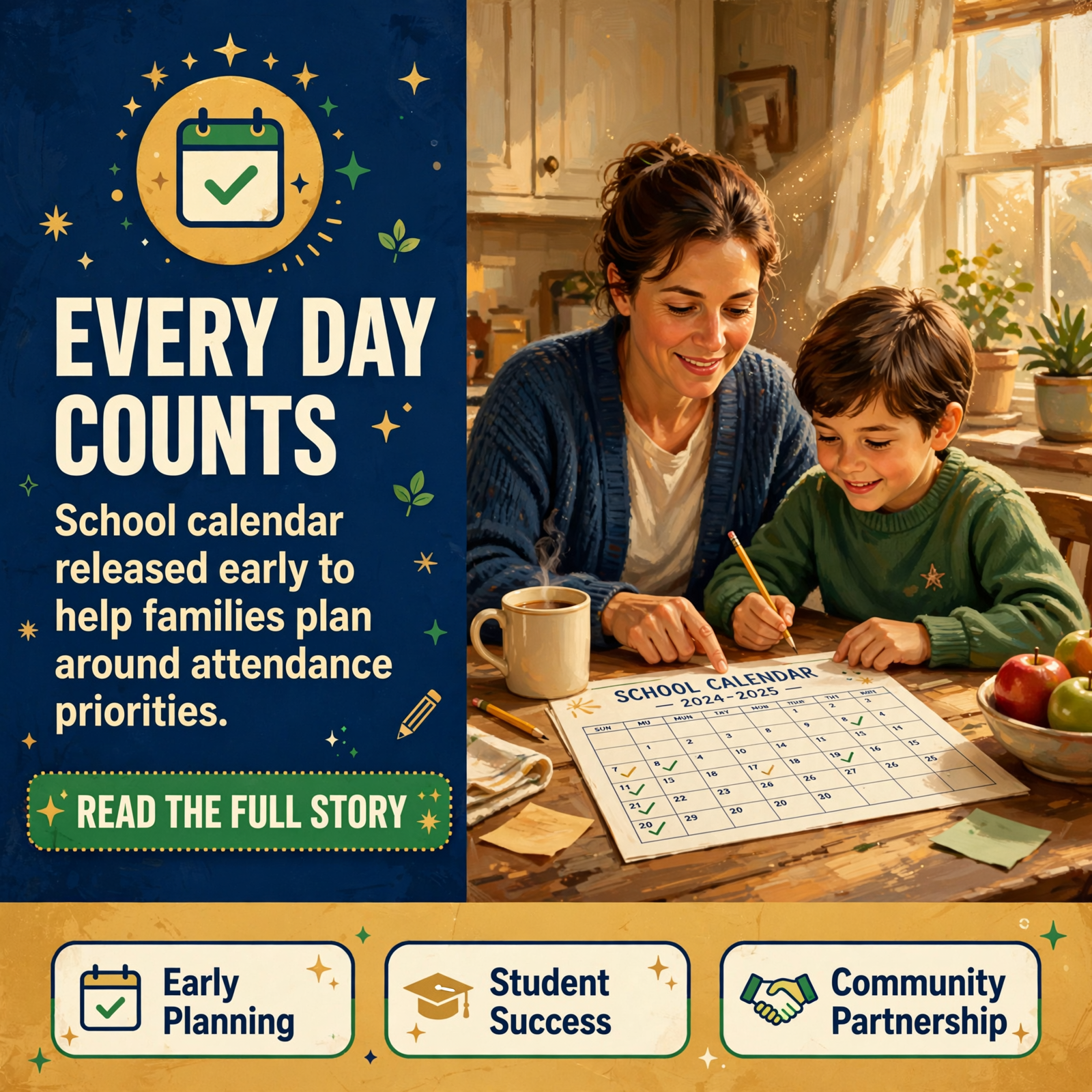 ๐
Van Buren County Schools Releases 2027-2028 Calendar – Attendance Emphasis Highlights Learning Impact โ Featuredโฆ Featured image for "๐
Van Buren County Schools Releases 2027-2028 Calendar - Attendance Emphasis Highlights Learning Impact"