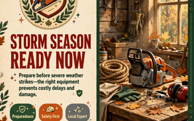 🪚 Storm Season Ready: Chainsaw Selection Guide for Fall Cleanup