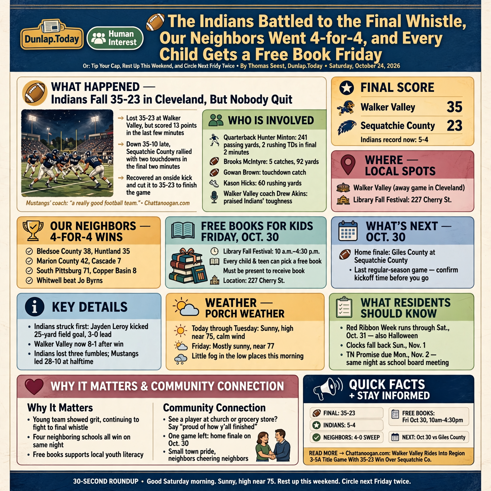 Story infographic