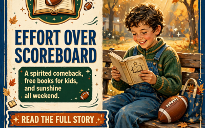 🏈 The Indians Battled to the Final Whistle, Our Neighbors Went 4-for-4, and Every Child Gets a Free Book Friday