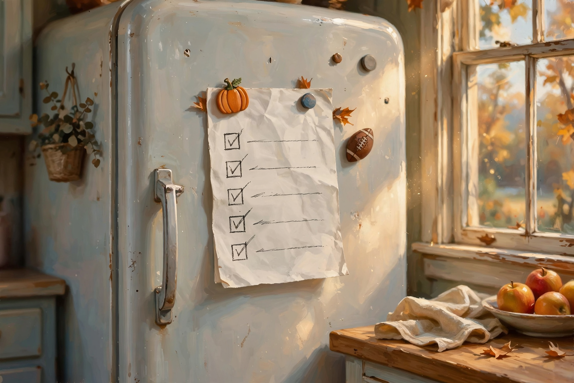 Illustration for ✅ Your Saturday Fridge Checklist
