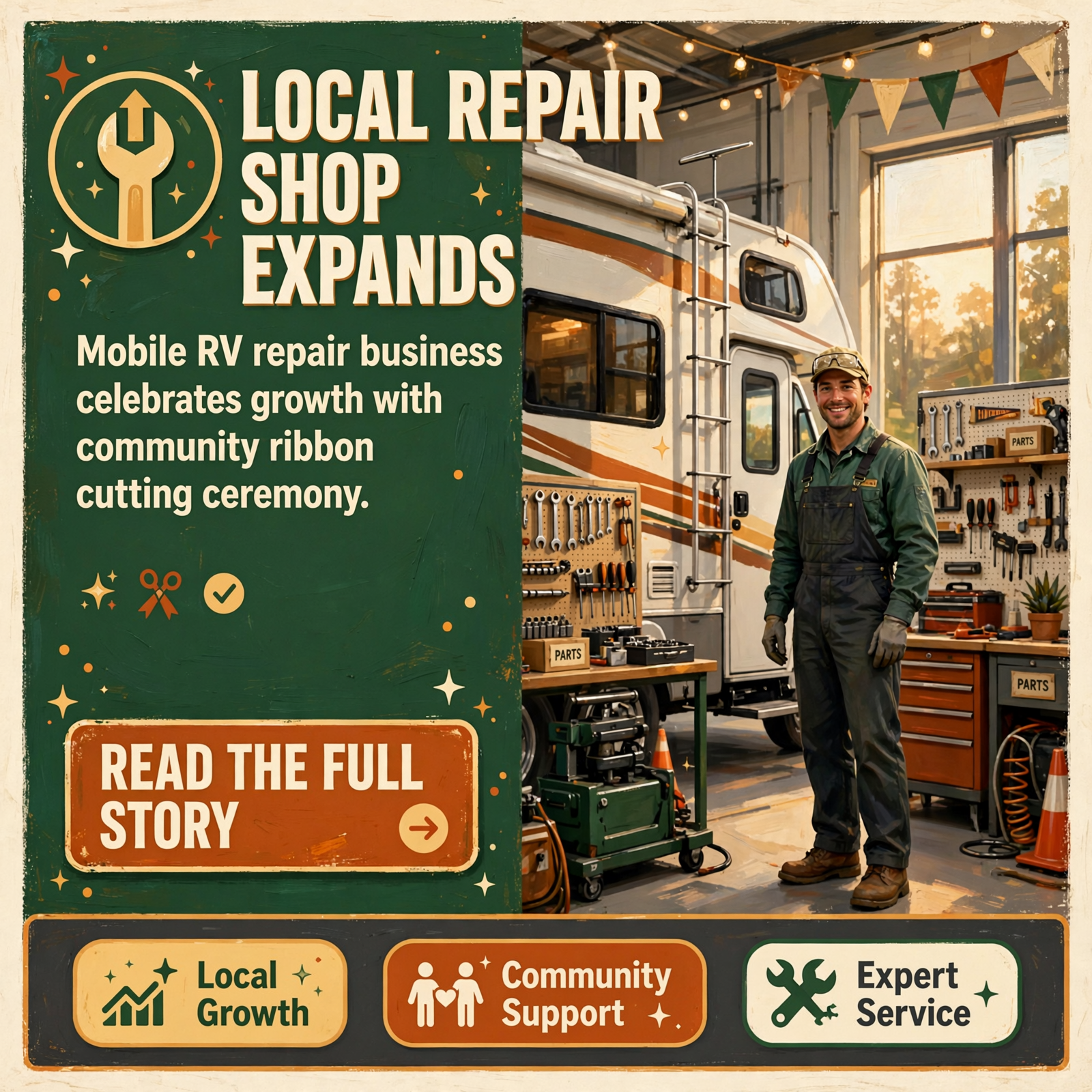 π Above & Beyond Mobile RV Repair Celebrates Expansion with Ribbon Cutting in Sparta β Featured Image Featured image for "π Above & Beyond Mobile RV Repair Celebrates Expansion with Ribbon Cutting in Sparta"