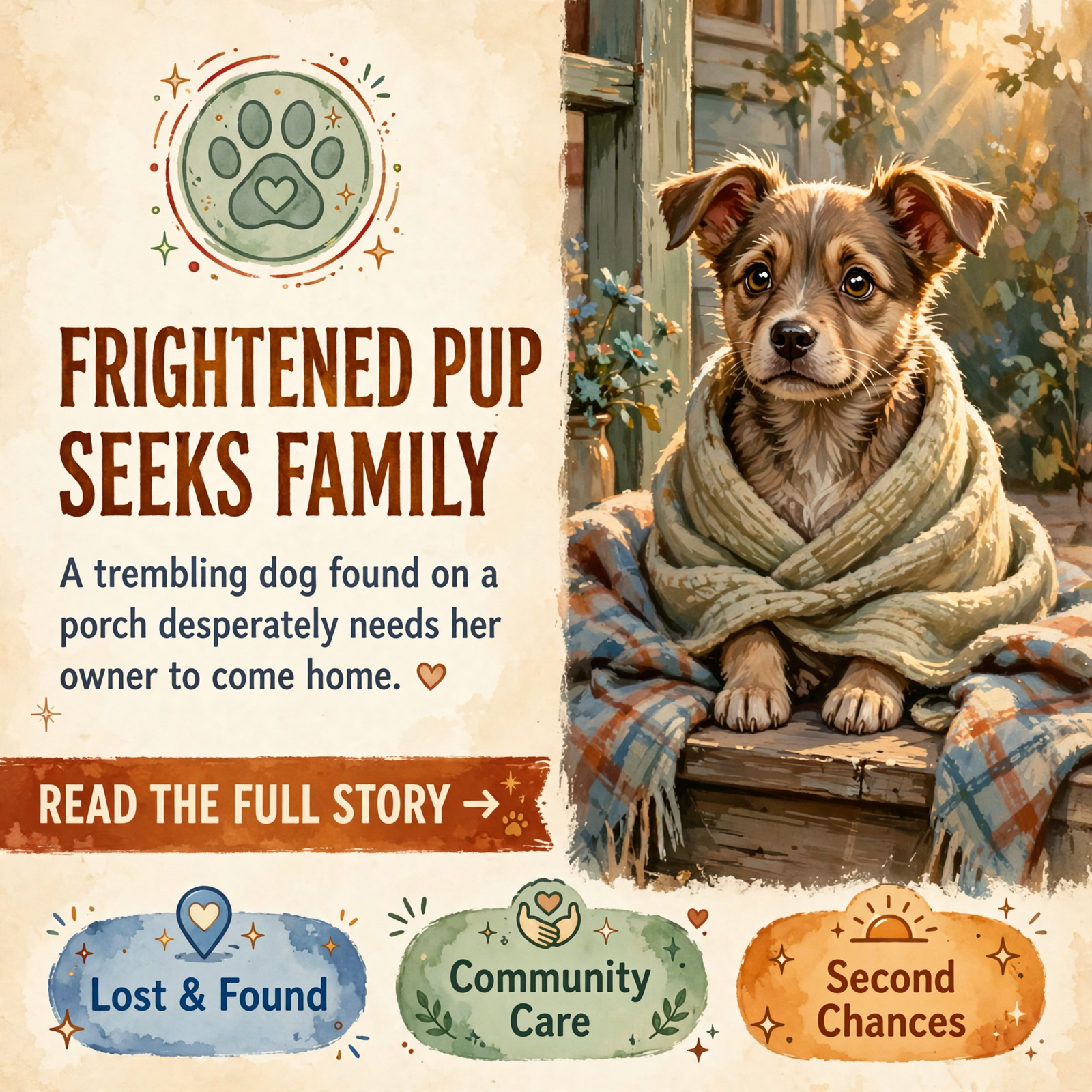 Featured image for "🐕 Lost Dog Found in Gruetli-Laager - Owner Sought"