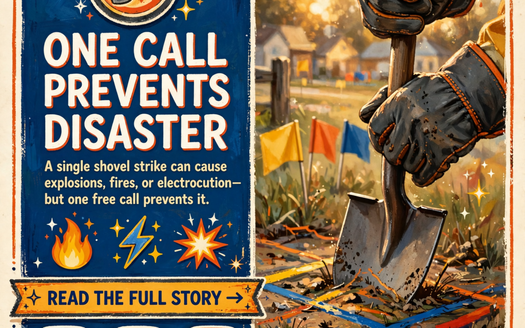 ⚠️ Call 811 Before You Dig – A Critical Safety Reminder for Underground Utilities