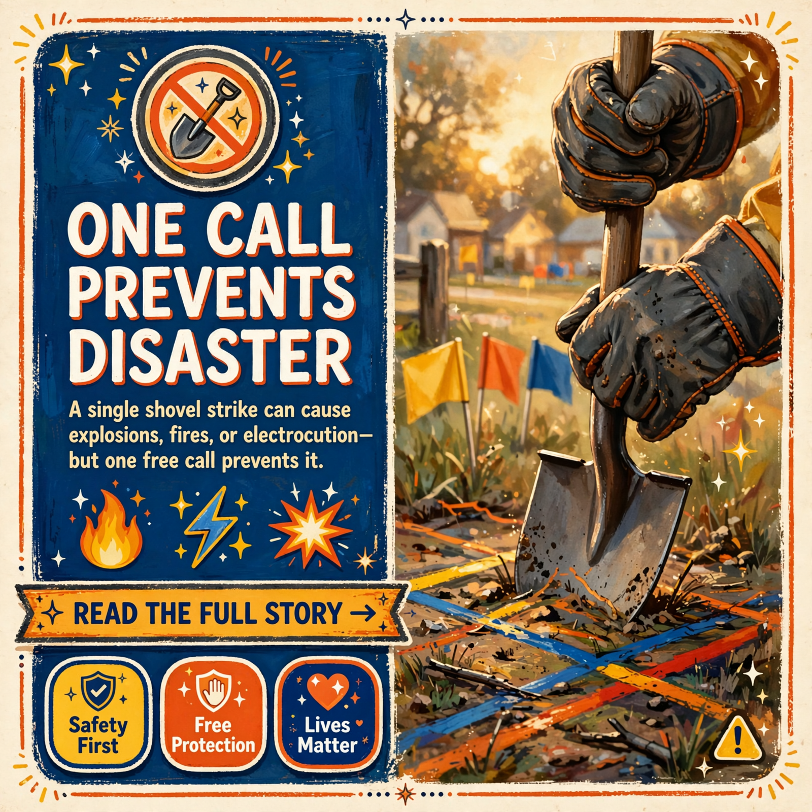 Featured image for "⚠️ Call 811 Before You Dig - A Critical Safety Reminder for Underground Utilities"