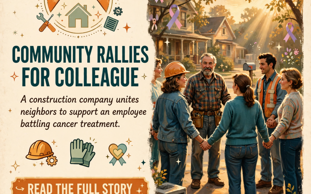 🧡 Local Construction Company Rallies Community Support for Employee Facing Cancer Treatment