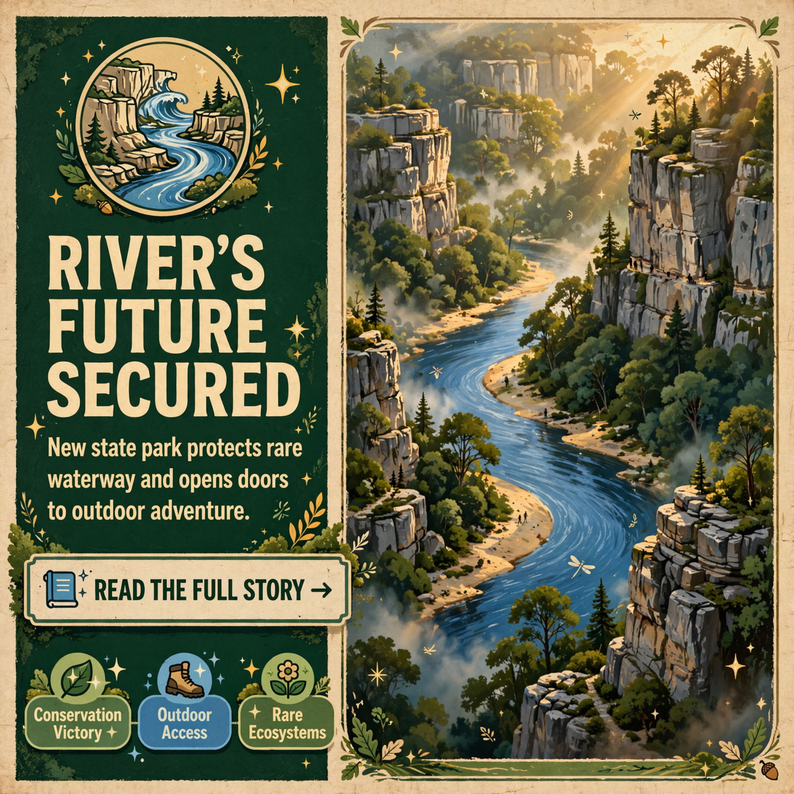 π Tennessee’s Newest State Park Protects Buffalo River’s Natural Heritage β Featured Image Featured image for "π Tennessee's Newest State Park Protects Buffalo River's Natural Heritage"
