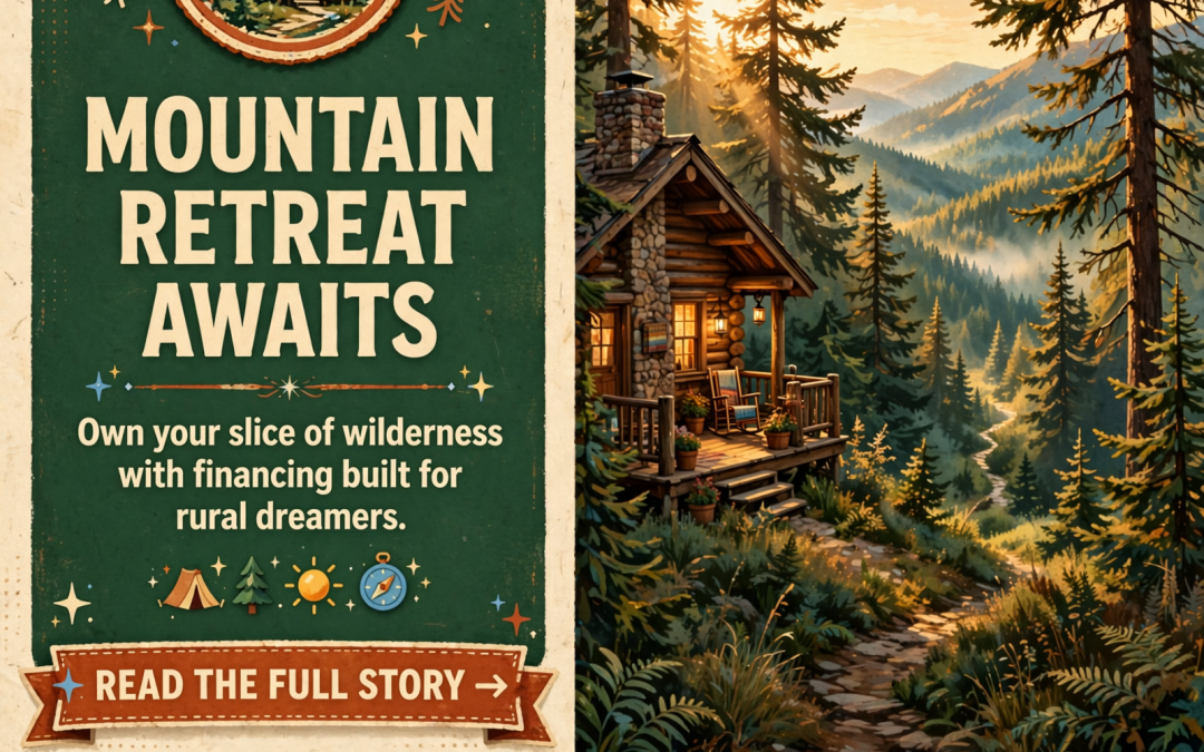 🏔️ 34-Acre Mountain Retreat in Tellico Plains Offers Recreational Escape with Financing Options