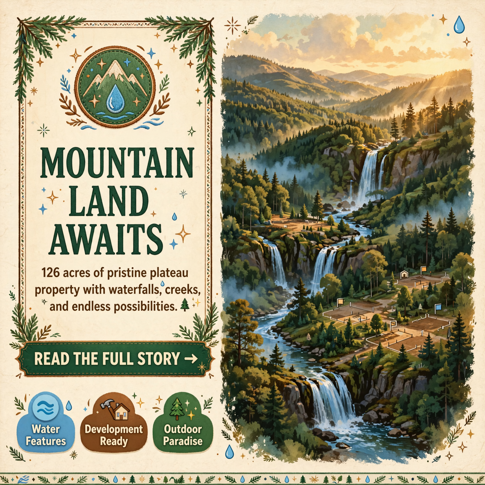 ποΈ 126-Acre Cumberland Plateau Property Listed in Whitwell with Water Features and Building Potential β Featured Image Featured image for "ποΈ 126-Acre Cumberland Plateau Property Listed in Whitwell with Water Features and Building Potential"