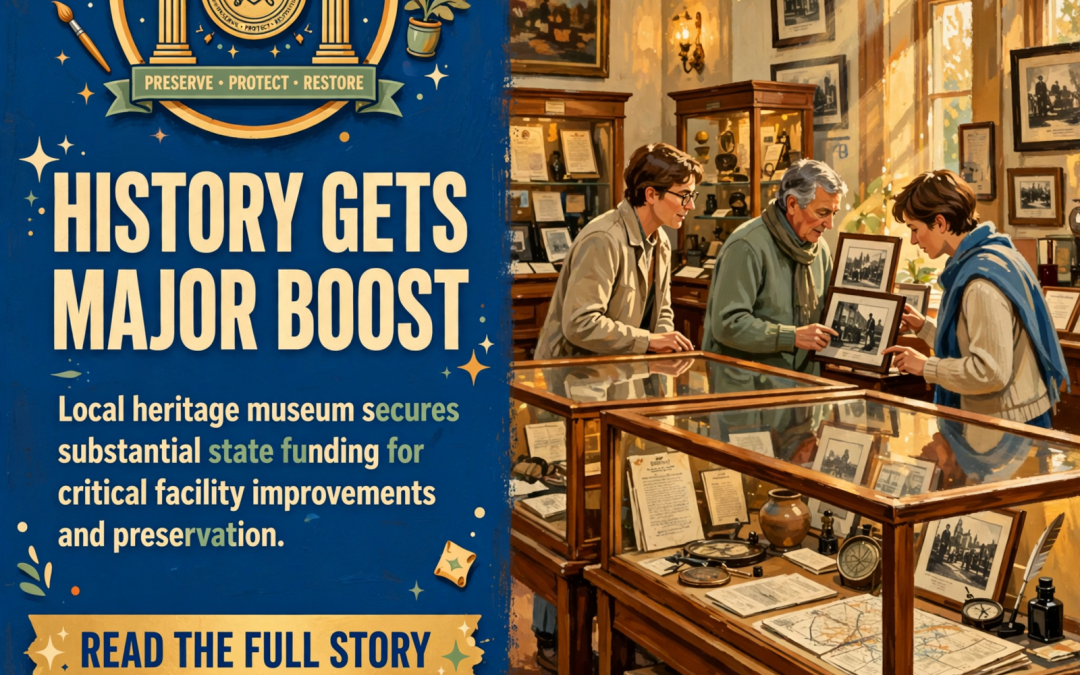 🏛️ White County Heritage Museum Receives $35,450 State Grant for Capital Improvements