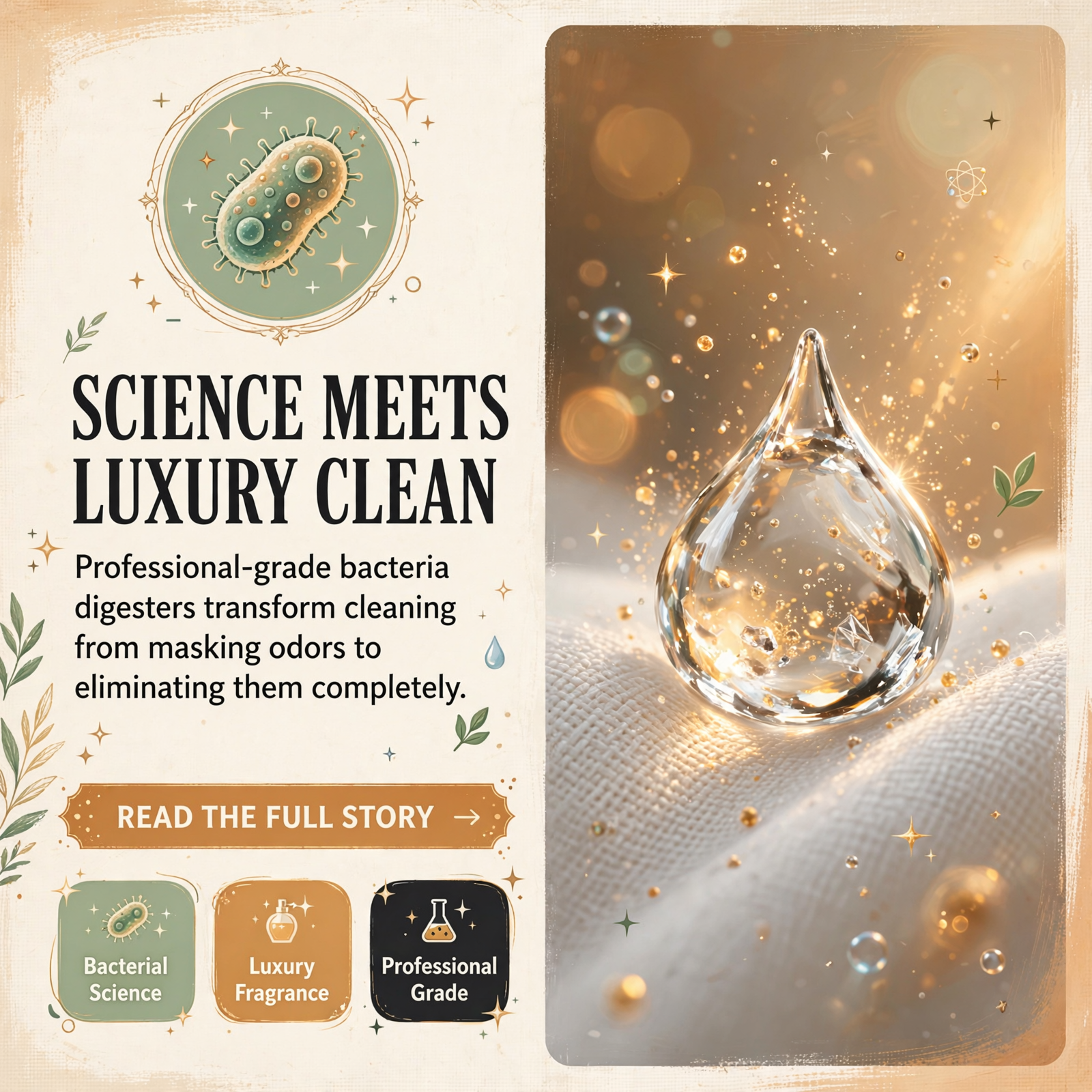 Featured image for "✨ Kay's Cleaning Co. Spotlights DP3: Where Science Meets Luxury Clean"