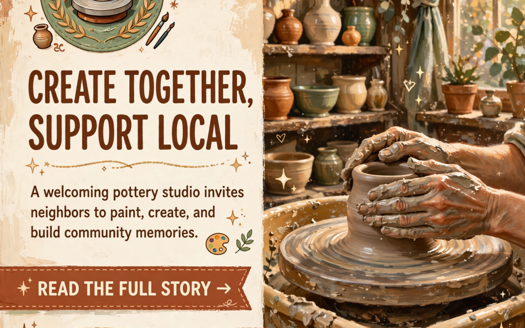 🎨 Smalltown Ceramics Reaches Out to Community: Support a Local Creative Studio