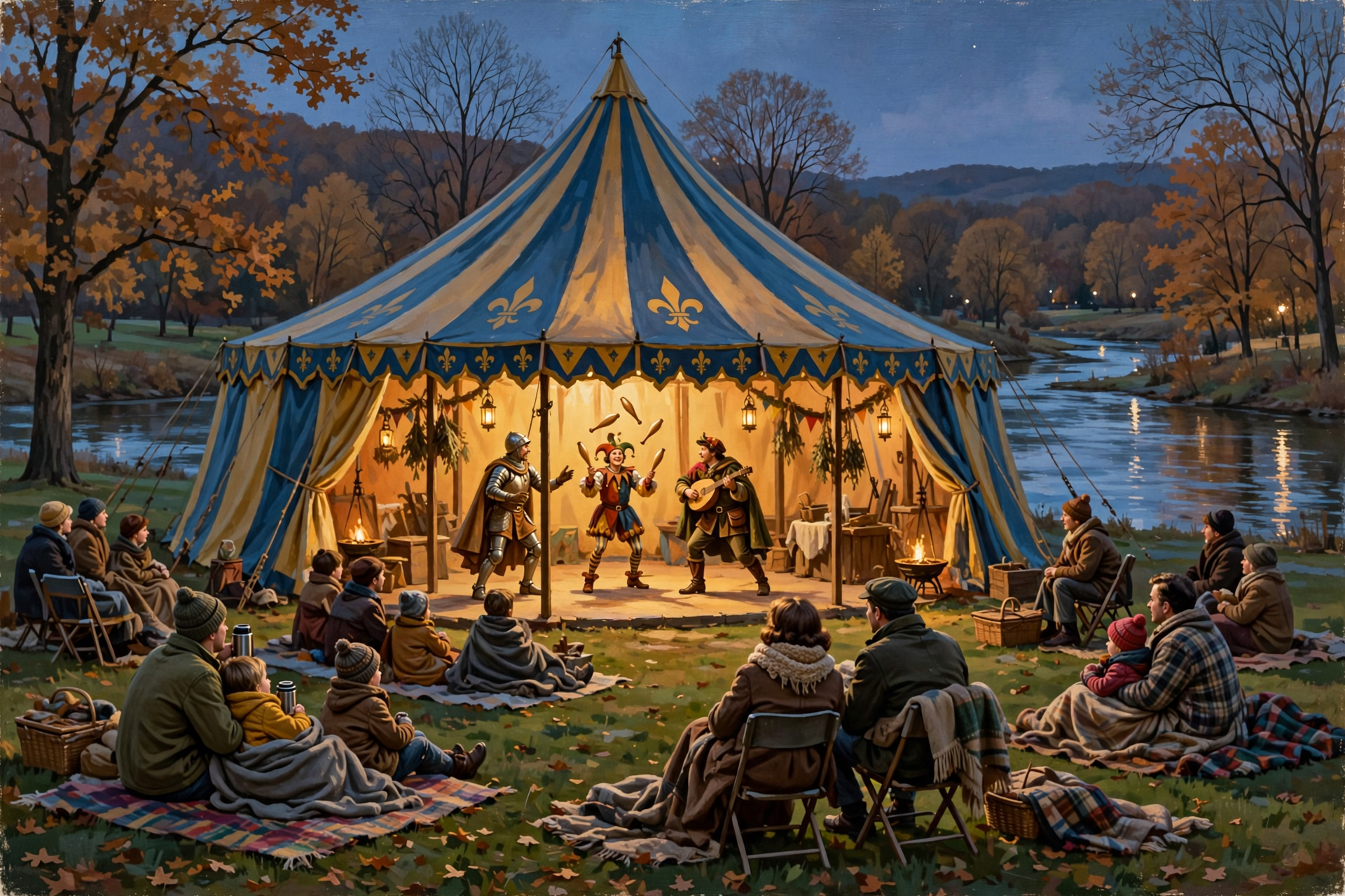 Illustration for 🎪 Catch a Free Show Under the Big Top at the Kingdom of Wonders Medieval Circus in Loudon