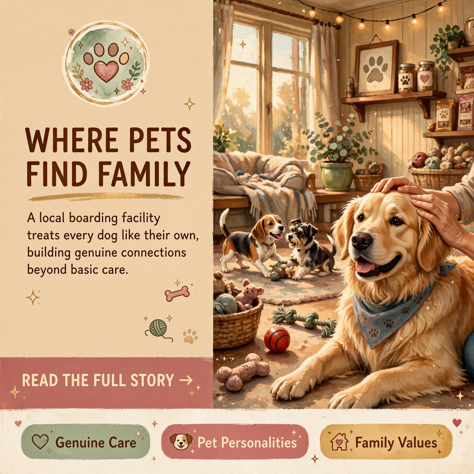 Featured image for "🐾 Dog Boarding in Palmer Celebrates the Bond Between Pets and Their People"