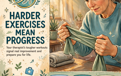 🏥 Why Your Physical Therapist Keeps Making Your Exercises Harder – And Why That’s Good News
