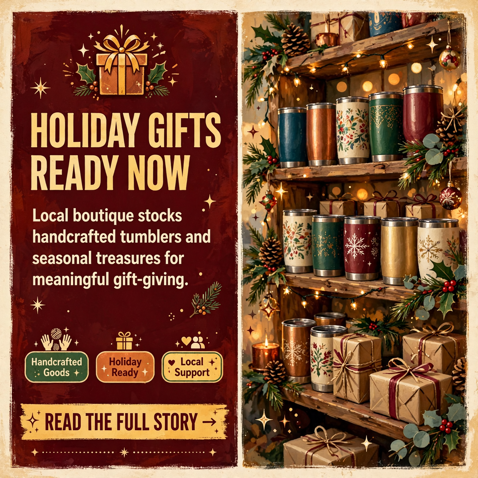 Featured image for "🎁 Tumblers and Gifts in Stock at LaLa's Bazaar"