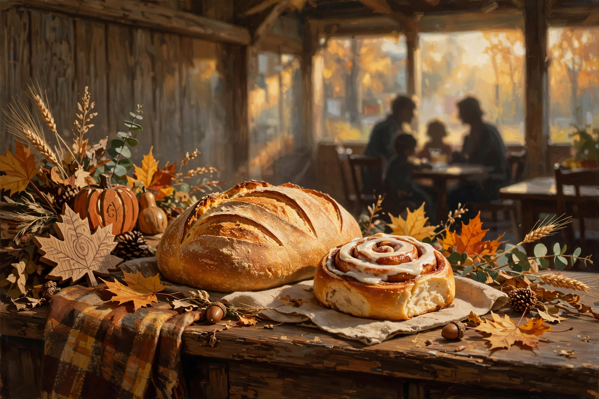 Illustration for 🍞 Fresh Sourdough on Rankin, Handmade Fall Woodwork and Kids Eat Free in South Pittsburg: Your Main Street Roundup
