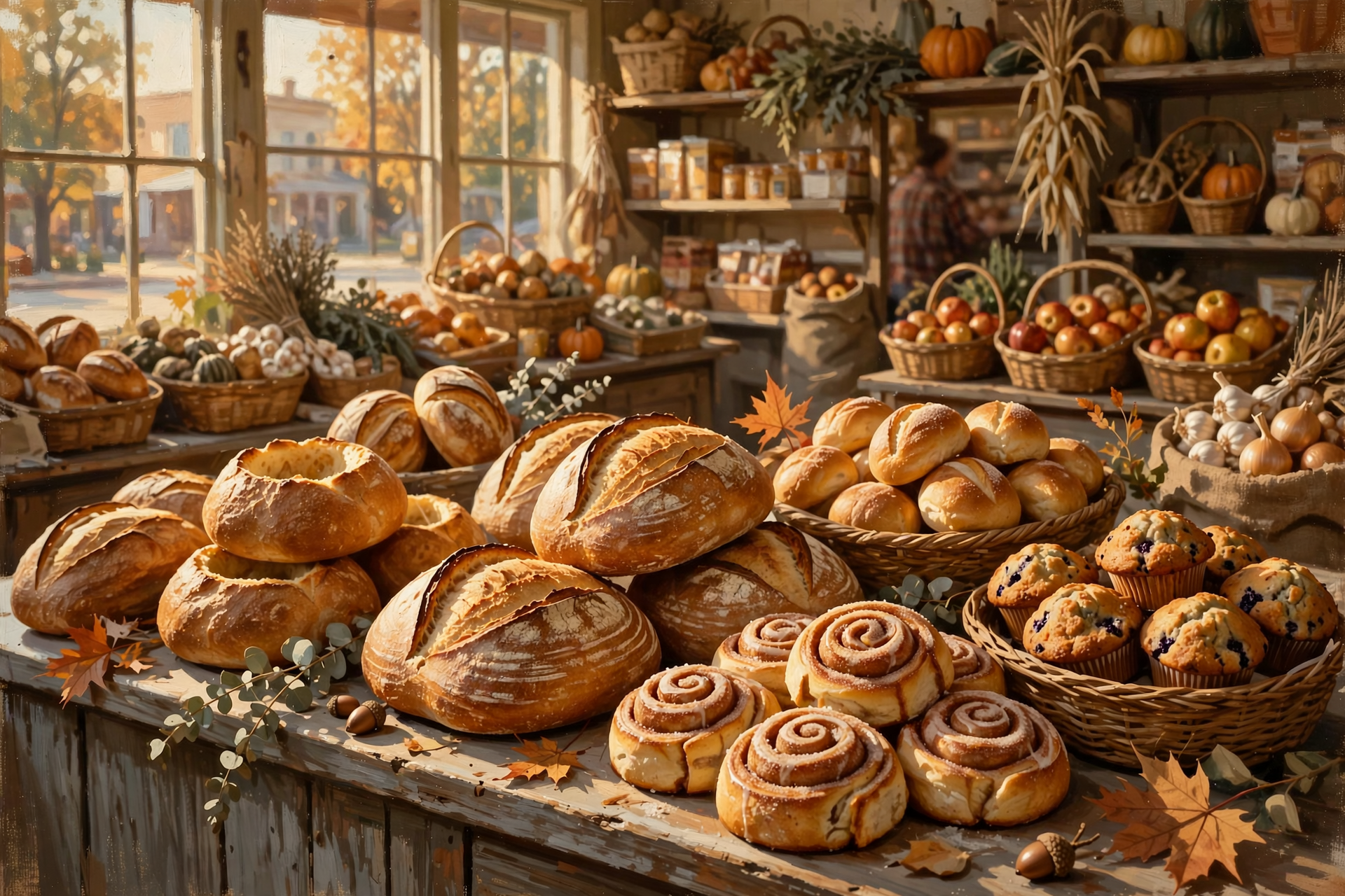 Illustration for 🍞 Warm Bread on Rankin Avenue: Hendon Farm Restocks at Hughes Produce