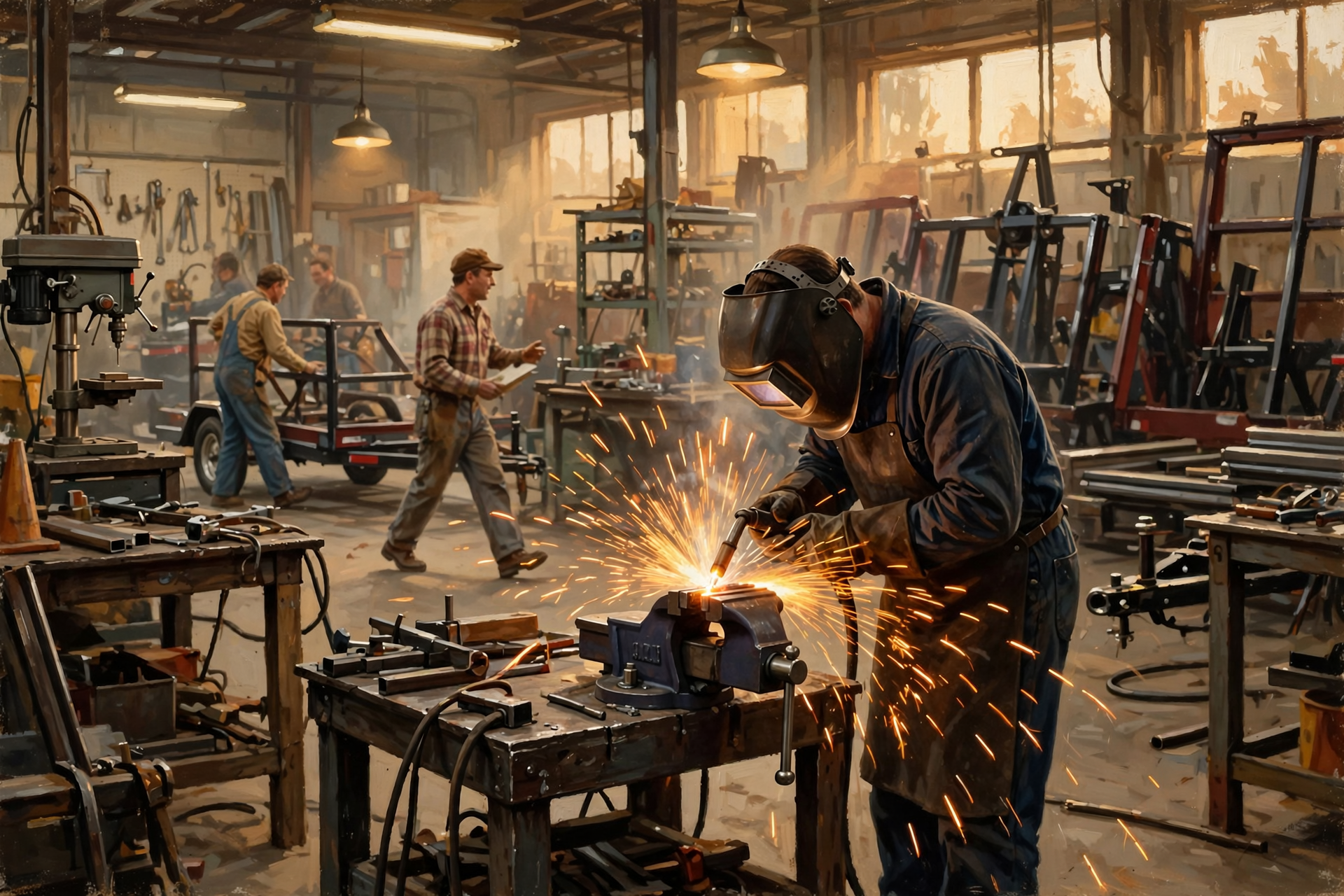 Illustration for 🏭 Steady Hands in Pikeville: Virnig Manufacturing Thanks Six Longtime Workers