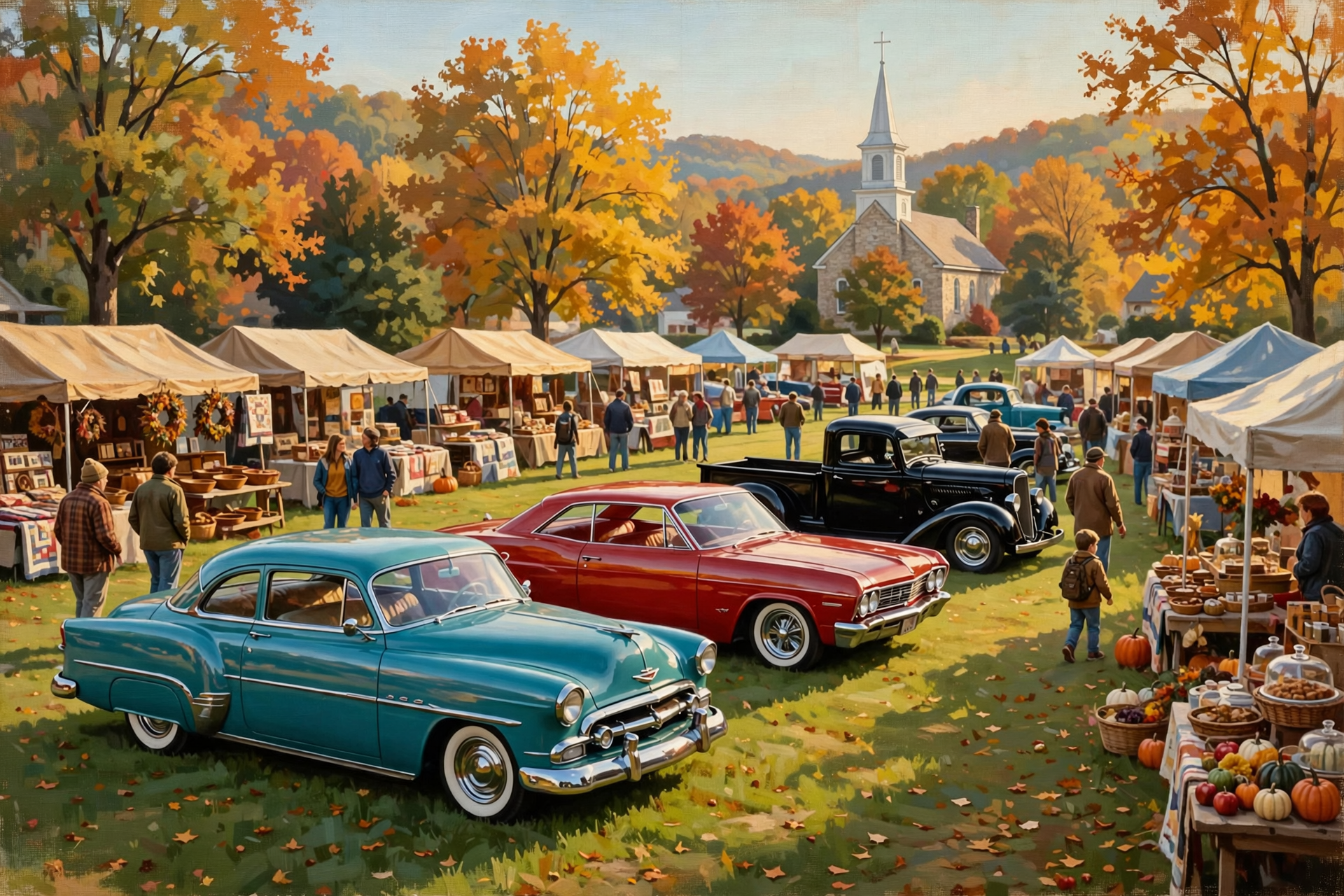 Illustration for 🎉 Down the Road: A Free Car Show Today and a Ribbon Cutting Monday