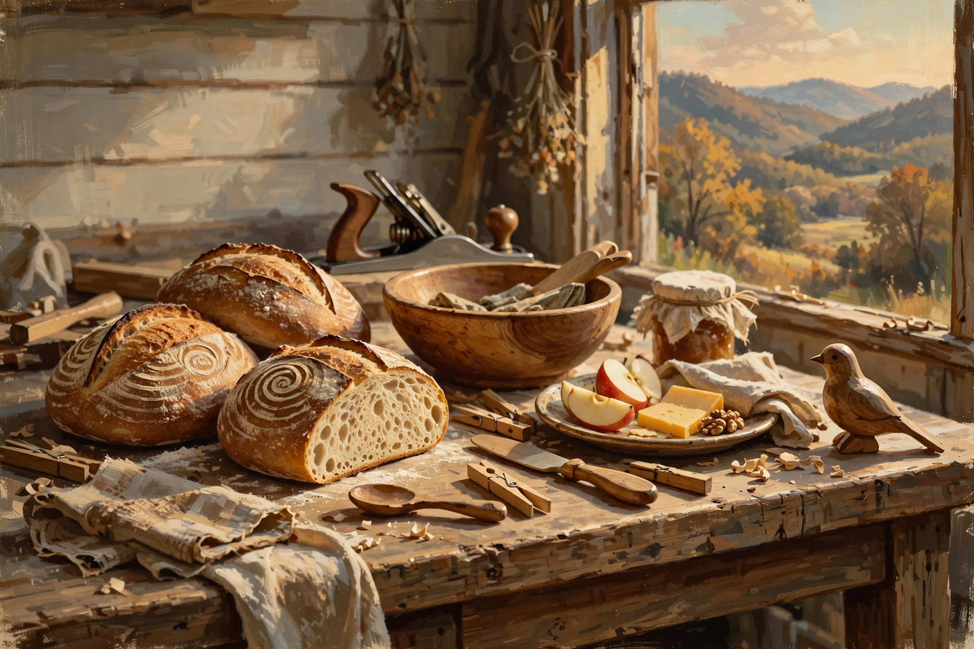 Illustration for 🏡 Good Bread, Good Work and Good Neighbors