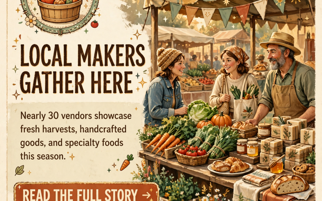 🌾 Dunlap Farmers Market Vendor Lineup Set for October 24