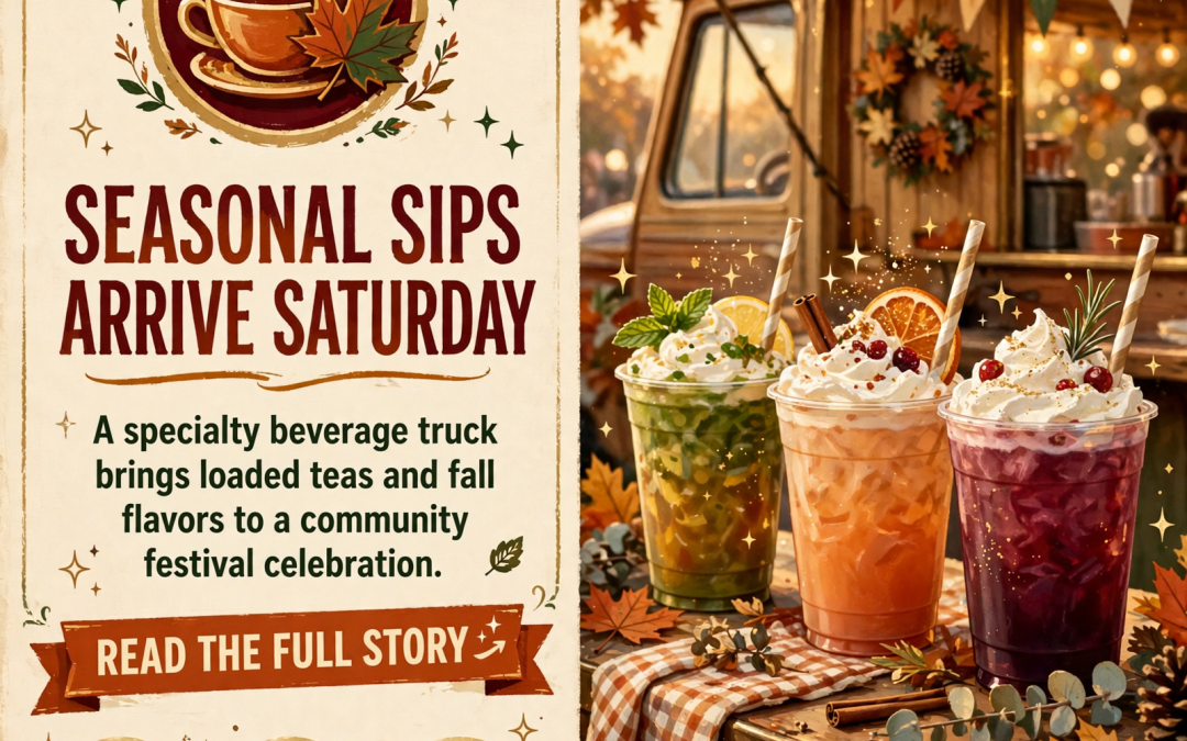 🎃 The New Hype Brings Loaded Teas and Fall Flavors to Kimball Christian Academy Festival