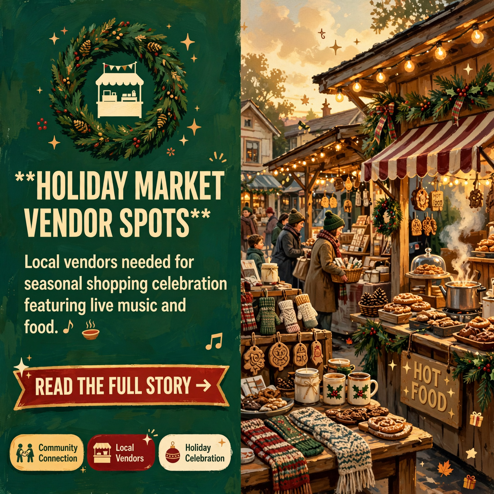 Featured image for "🎄 The Merry Mountain Market 2026 Seeks Holiday Vendors for November Event"