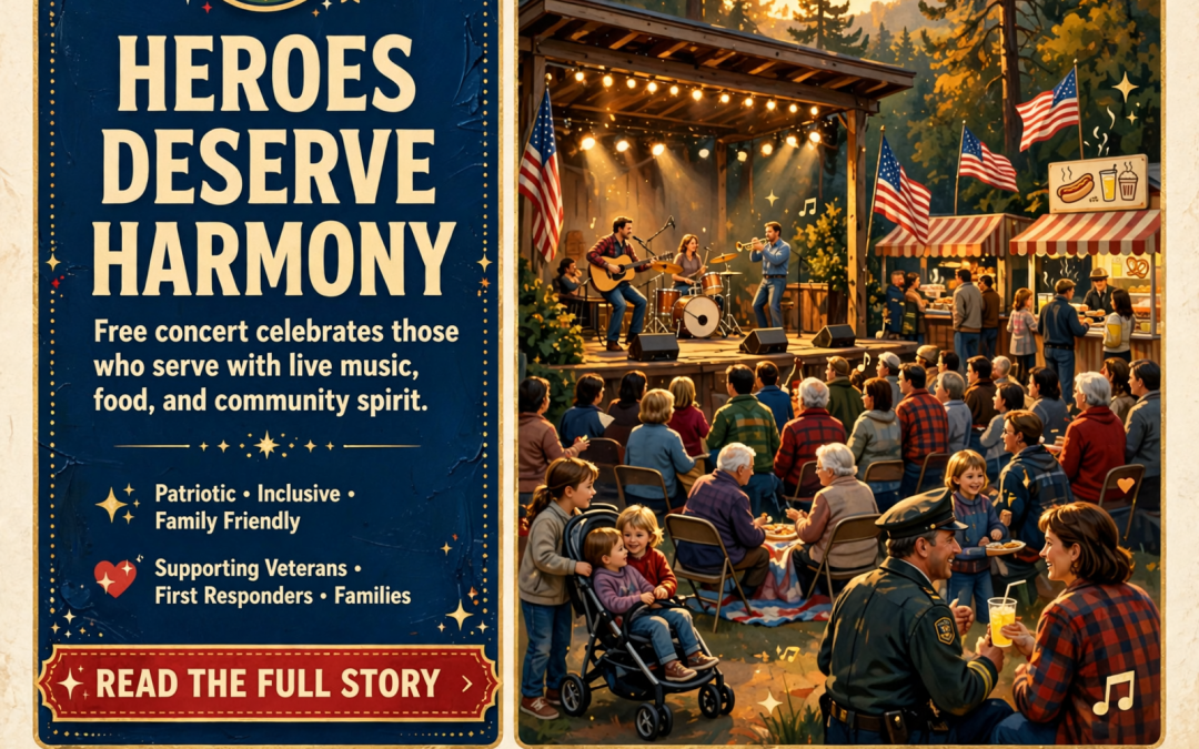 Free Concert for Veterans and First Responders in Silver Point – Saturday, October 24th 🎵