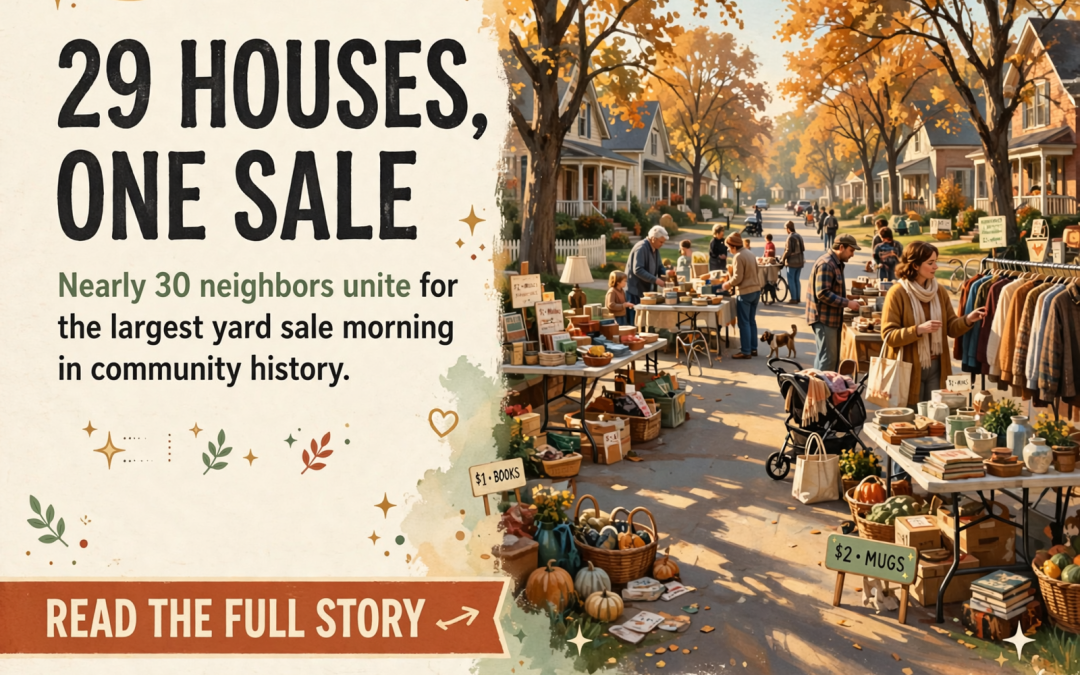 29-House Yard Sale at The Canyons at Falling Water in Hixson – October 24 🛍️