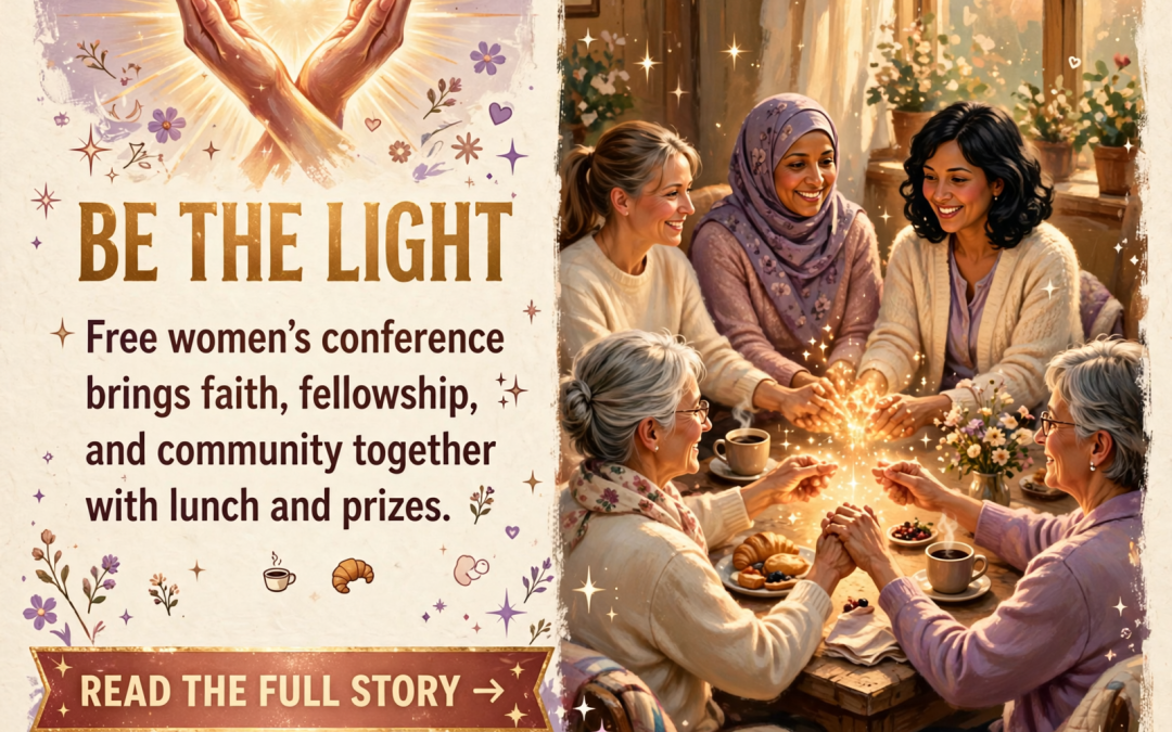 ✨ ‘Be the Light’ Women’s Conference in Spencer, TN – Free Event with Lunch & Door Prizes on October 24th