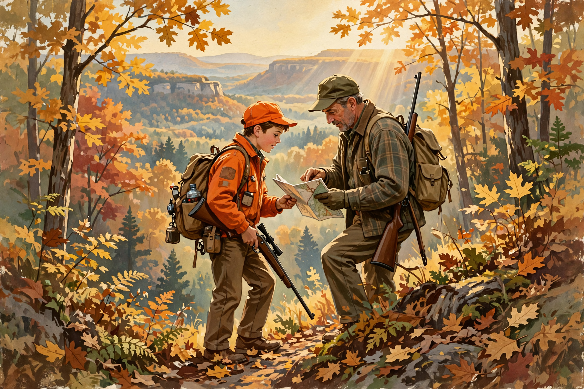 Illustration for 🦌 Hunters' Calendar: Turkey and Bow Seasons Pause Friday, Then the Young Hunters Get Their Weekend
