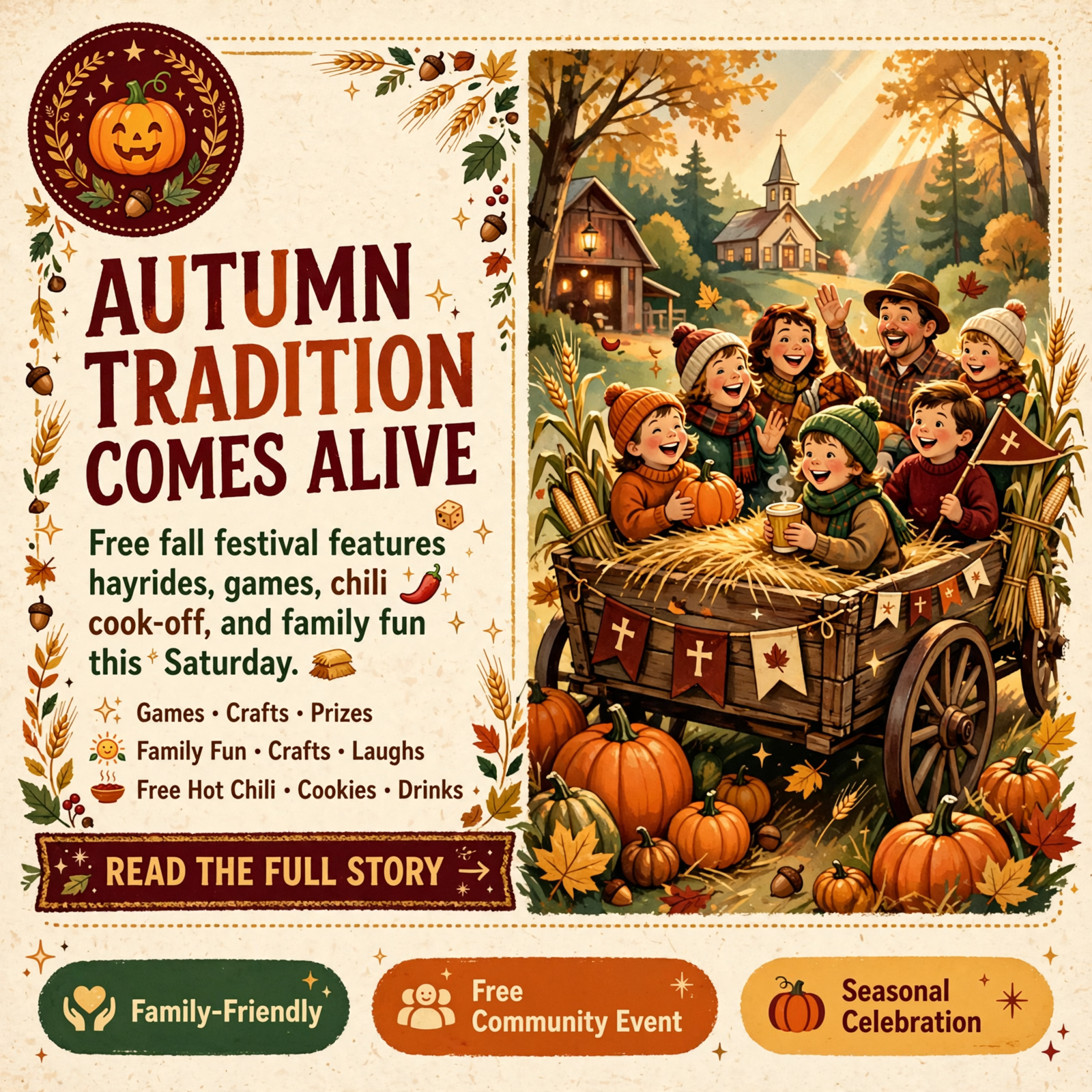 π Daus Baptist Fall Festival in Whitwell – October 24, Free Food & Family Fun β Featured Image Featured image for "π Daus Baptist Fall Festival in Whitwell - October 24, Free Food & Family Fun"